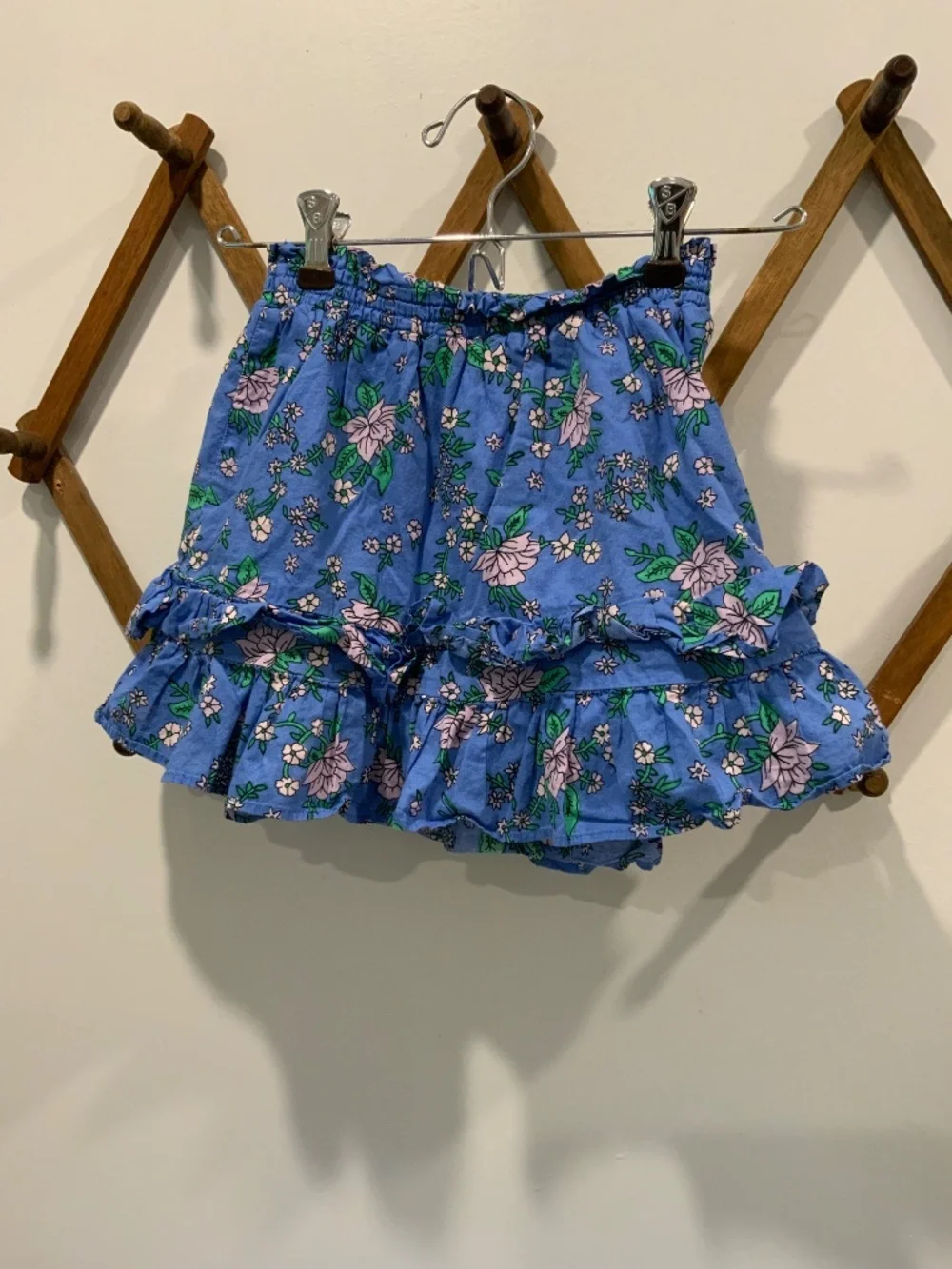 Crewcuts Floral Ruffle Tiered Skirt Size 6/7